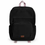 Black Corduroy -Backpack