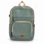 Mint green Corduroy -Backpack