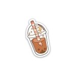 Boba Tea glass- sticker