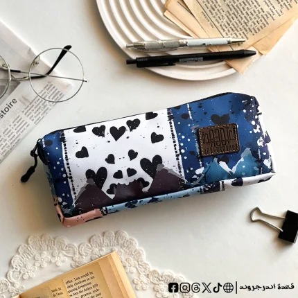 Painted hearts -Pencil Case