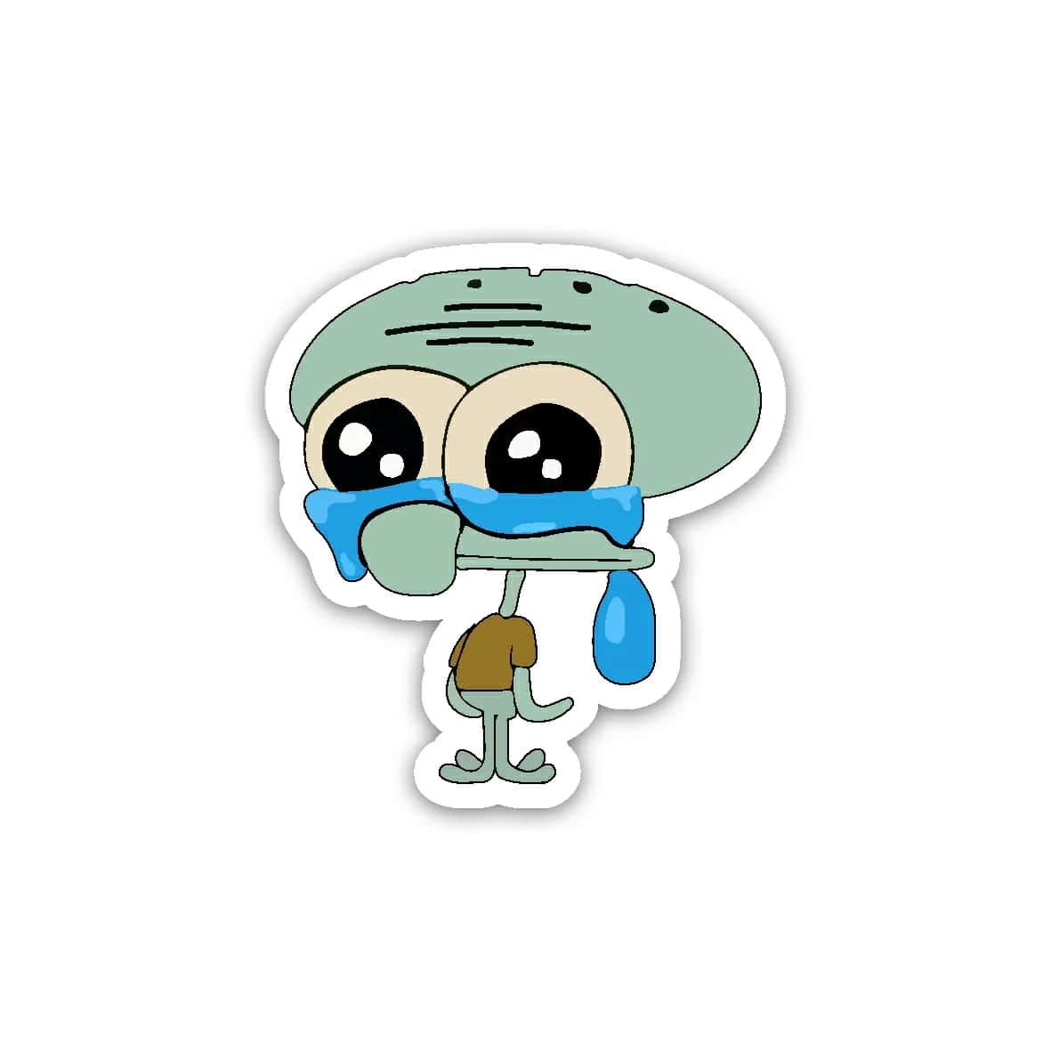 0ZvfZOUsWrANKA0kBEpiUtJDrYh11i8YfQEq6WIN.jpg Squidward meme crying- Sticker - الصورة 1