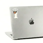 ⁦Here to Duck shit up - Duck- Sticker⁩ - الصورة ⁦2⁩
