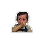 Crying Boy meme 1- Sticker