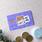 Don’t say money -Visa Sticker