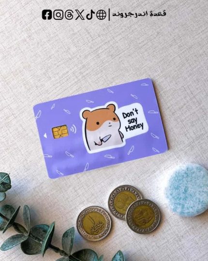 Don’t say money -Visa Sticker