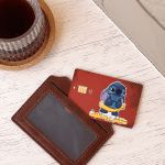 Stitch need money red -Visa Sticker