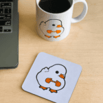 Innocent duck -coaster