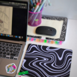 Zebra -mouse pad