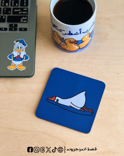 Crying duck -coaster