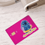 Stitch need money summer -Visa Sticker