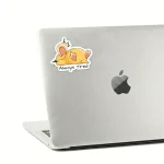 Duck always tired- Sticker - الصورة 2