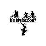 The upside down- sticker