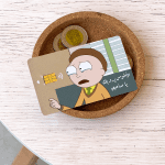 Visa Sticker - Rick and Morty