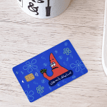 Visa Sticker - Patrick Star we don't have any money