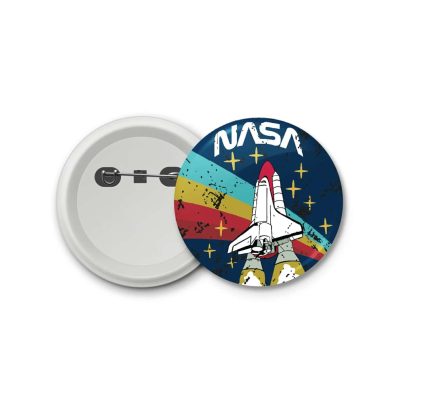 NASA- blastic badge