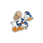 Donald Duck Batoot- sticker