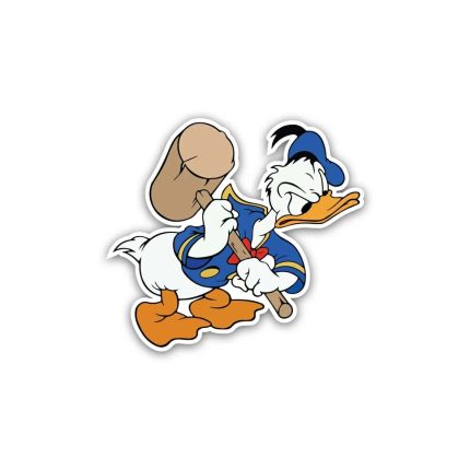 Donald Duck Batoot- sticker