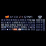 Astronaut (Arabic - English- Spanish)- keyboard sticker