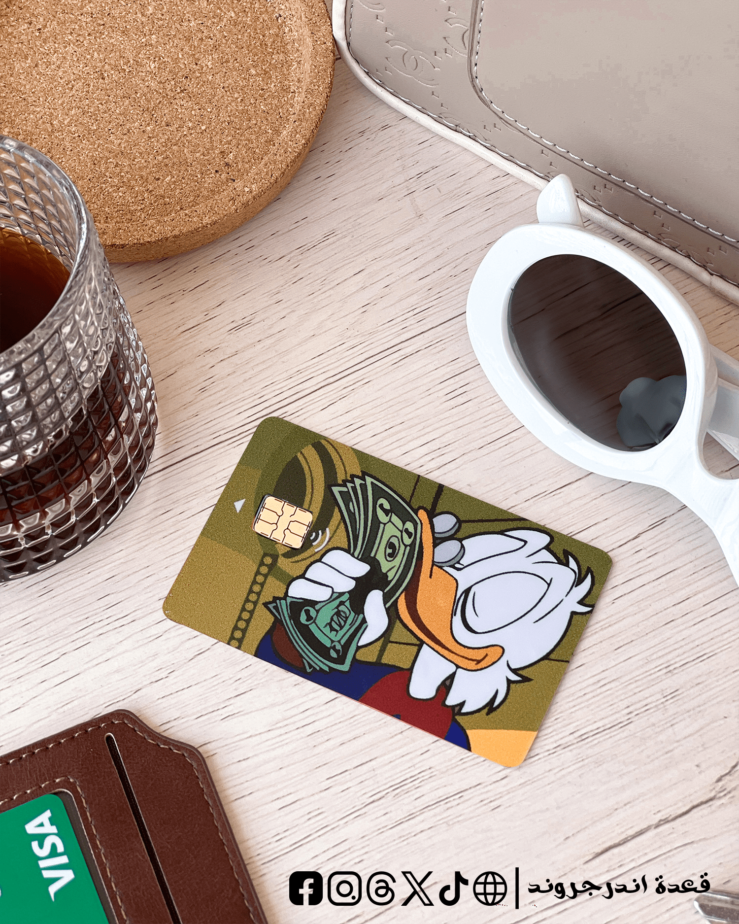 4 Visa Sticker - Scrooge McDuck - الصورة 1