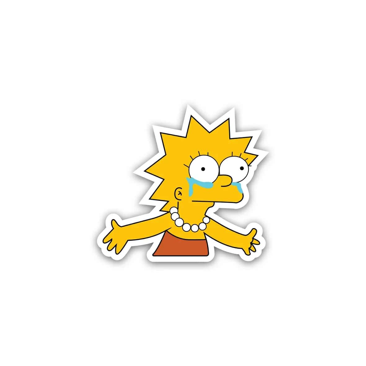 5ZYAkBX0gGWK3cOFMXDNB2qBb7X7toe2B9Tg5212.jpg Lisa Simpson Cartoon The Simpsons- sticker - الصورة 1