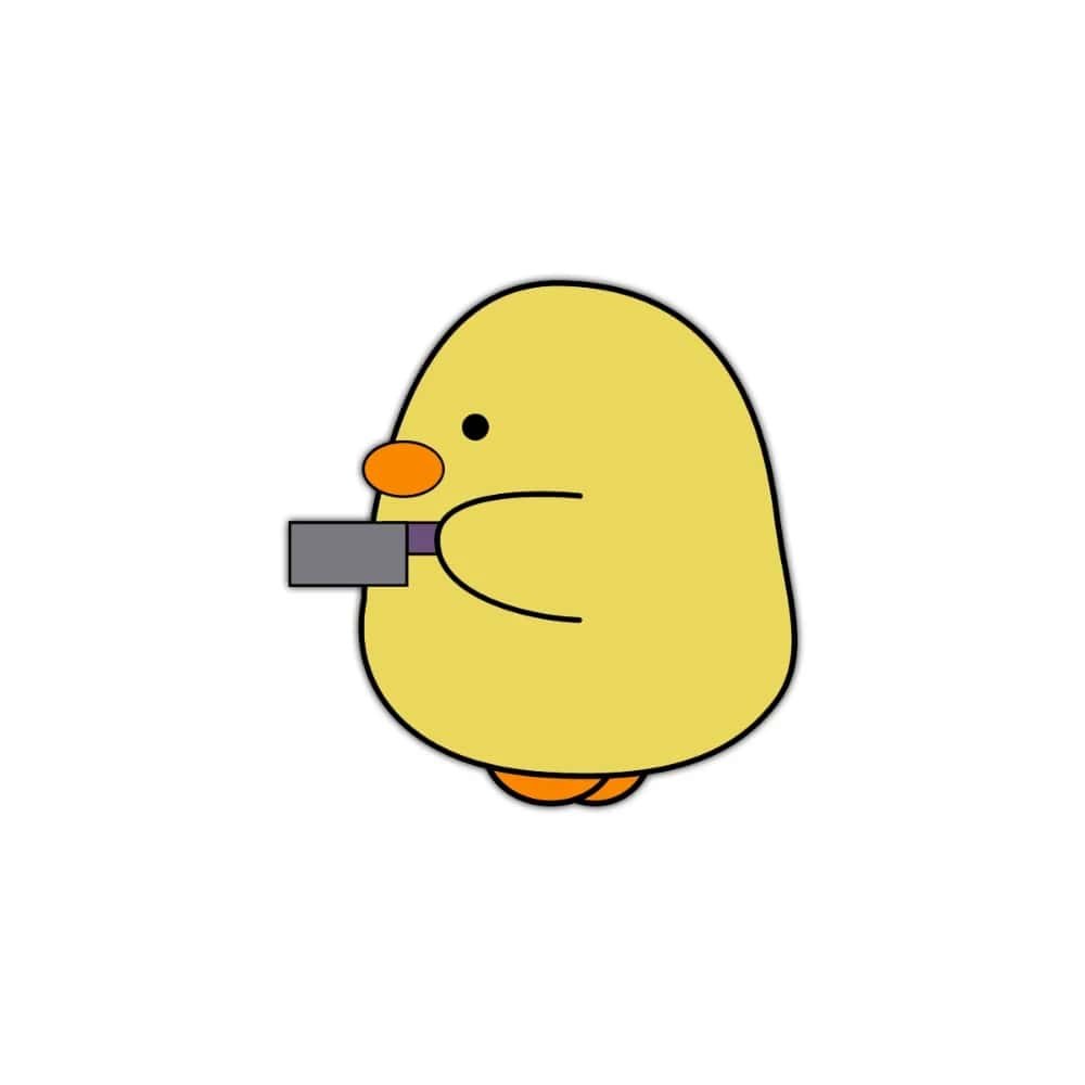 5pWhuF1eY3MAHAiah1I613ze3FbgaZ5bJ4V7mDIW.jpg Duck with knife side view -Metal - الصورة 1
