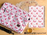 Pink butterfly - 15.6 inch bag