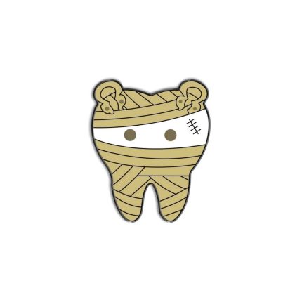 Plant Tooth -lapel pin