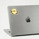 ⁦Duck  Cute knief- Sticker⁩ - الصورة ⁦2⁩
