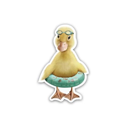 Duck Swim- Sticker