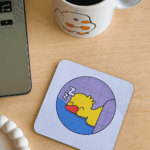 Sleepy duck -coaster