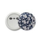 Flowers- blastic badge