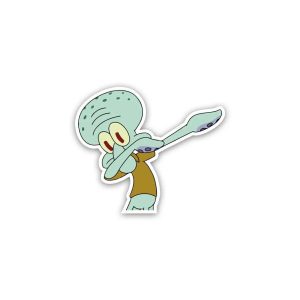 Squidward meme SpongeBob- sticker