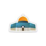 Dome of The Rock Mosque Palestine- Sticker