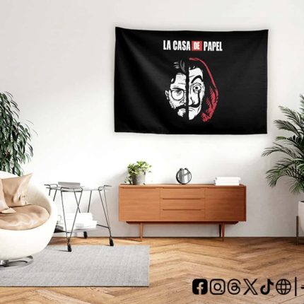 La Casa De Papel Series -flag