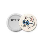 Cat meme 3- blastic badge