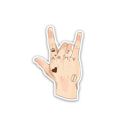 Army K-Pop- sticker