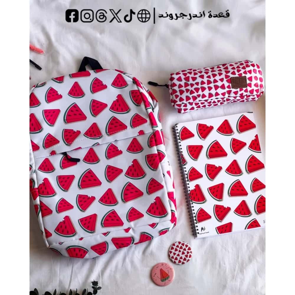 FBPHkuMx1kNscEJDs5UGBSMCqjETBh7uHSUHLDlu.jpg Watermelon Backpack -set - الصورة 1