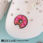 Donuts with bite- crocs charms