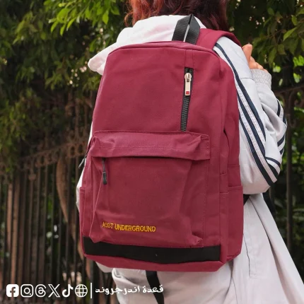 Burgundy Basic -Backpack