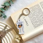 Here to duck -key chain
