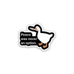 duck acheive- sticker