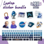 Moon key keyboard sticker bundle