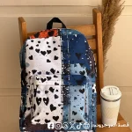 Painted hearts -bag