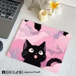 Pink Cloud Kitty - mouse pad