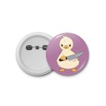 Duck knife- blastic badge
