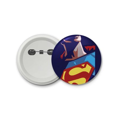 Superman- blastic badge
