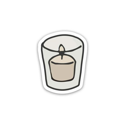 Candle- Sticker