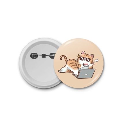 Cat meme 4- blastic badge