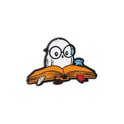 Puma Reading owl  -lapel pin