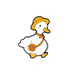 Duck with hat -Metal